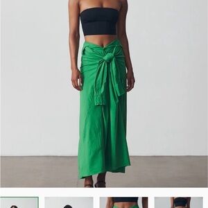 The Regular Program The 2 Way Skirt / Dress Size Small Green